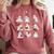Cute Read More Booooooks Ghost Read More Books Christmas Comfort Colors Sweatshirt Orchid
