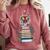 Cute Tiger With Book Floral Bookworm Librarian Book Lover Comfort Colors Sweatshirt Orchid Cute Tiger With Book Floral Bookworm Librarian Book Lover Comfort Colors Sweatshirt Orchid