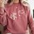 Dandelion Books Book Lover Reading Bookworm Reader Comfort Colors Sweatshirt Orchid