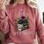 Dark Romance Book Lover Spicy Books Bookish Merch Morally Comfort Colors Sweatshirt Orchid