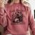 Dark Romance Books Lover Bookish Bookworm Gothic Aesthetic Comfort Colors Sweatshirt Orchid