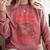 Dark Romance Reader Reading Monster Romance Book Club Comfort Colors Sweatshirt Orchid