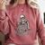Dark Romance Had Me At Trigger Warning Skeleton Smutt Book Comfort Colors Sweatshirt Orchid