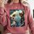 David And Goliath Bible Book Of Samuel King David Comic Comfort Colors Sweatshirt Orchid