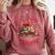 Dear Santa Only My Books Were Naughty Comfort Colors Sweatshirt Orchid