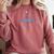 DIAL UP Modem Sound Of Progress 1996 Gen X Tech Nostalgia Premium Tri-Blend Comfort Colors Sweatshirt Orchid