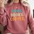 Dogs Books Coffee Book Lover Dogs Coffee Comfort Colors Sweatshirt Orchid