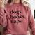 Dogs Books Naps Lovers Comfort Colors Sweatshirt Orchid