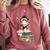 Donkey Reading Book Read Books Be Kind Stay Weird Librarian Comfort Colors Sweatshirt Orchid