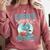 Easily Distracted By Books And Dragons Nerds Comfort Colors Sweatshirt Orchid