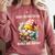 Easily Distracted By Books And Gnomes Book Reading Gnome Comfort Colors Sweatshirt Orchid Easily Distracted By Books And Gnomes Book Reading Gnome Comfort Colors Sweatshirt Orchid