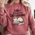 Easily Distracted By Cats And Books Cute Book Lover Comfort Colors Sweatshirt Orchid
