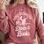 Easily Distracted By Dance And Books Ballet Fun Comfort Colors Sweatshirt Orchid