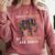 Easily Distracted By Elephants And Books Elephant Comfort Colors Sweatshirt Orchid