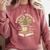 Easily Distracted By Plants And Books Comfort Colors Sweatshirt Orchid