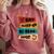 Eat Sleep Read Repeat Reading Books Reader Bookworm Comfort Colors Sweatshirt Orchid
