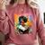 Educated Afro Girl Reading Book Lover History Month Comfort Colors Sweatshirt Orchid