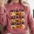 Educated Afro Women Girl Reading Book Future HBCU Grad Comfort Colors Sweatshirt Orchid