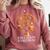 Education Is Freedom Afro Woman Book Illustration Comfort Colors Sweatshirt Orchid