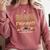 Educator By Popular Demand African American Book Lover Comfort Colors Sweatshirt Orchid