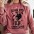 Elder Emo Club Skeleton Nostalgia It Wasn't a Phase Mom Comfort Colors Sweatshirt Orchid