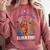Elder Emo Nostalgia Skeleton Hand Comfort Colors Sweatshirt Orchid