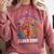Elder Emo Nostalgia Skeleton Hand Comfort Colors Sweatshirt Orchid