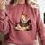 Elizabeth I Reading A Book Comfort Colors Sweatshirt Orchid Elizabeth I Reading A Book Comfort Colors Sweatshirt Orchid