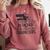 Emotionally Attached To Fictional Characters Banned Books Comfort Colors Sweatshirt Orchid