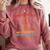 Emotionally Recovering From A Book Frog Comfort Colors Sweatshirt Orchid
