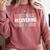 Emotionally Recovering From a Book Reading Librarian Comfort Colors Sweatshirt Orchid