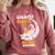 Escaped Reality Do Not Disturb Book Lover Comfort Colors Sweatshirt Orchid