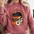 Fall Book Teacher Cat Books Halloween Autumn Librarian Comfort Colors Sweatshirt Orchid
