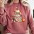 Fall Colors s I Love Fall s Books & Pumpkins Comfort Colors Sweatshirt Orchid Fall Colors s I Love Fall s Books & Pumpkins Comfort Colors Sweatshirt Orchid