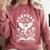Fantasy Drama Tragedy Dragon Book Magic Gothic Moon Phases Comfort Colors Sweatshirt Orchid