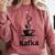 But First Kafka Coffee For Literature & Book Lovers Comfort Colors Sweatshirt Orchid