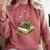 Floral Book Bloom Wildflowers Literature Nature Fantasy Comfort Colors Sweatshirt Orchid Floral Book Bloom Wildflowers Literature Nature Fantasy Comfort Colors Sweatshirt Orchid
