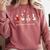 Forget Flowers Buy Me Books Valentine Goose Book Lover Comfort Colors Sweatshirt Orchid
