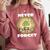Never Forget Women Men Never Forget Men Nostalgia Comfort Colors Sweatshirt Orchid