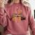 Freadom Anti Banned Books Lovers Reading Librarian Bookworm Comfort Colors Sweatshirt Orchid