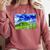Frutiger Aero Dolphin Meadow Aesthetic Y2k 2000s Ironic Comfort Colors Sweatshirt Orchid Frutiger Aero Dolphin Meadow Aesthetic Y2k 2000s Ironic Comfort Colors Sweatshirt Orchid