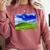 Frutiger Aero Meadow Aesthetic Y2k 2000s Ironic Nostalgic Comfort Colors Sweatshirt Orchid