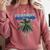 Frutiger Aero Palm Tree Y2k Aesthetic 2000s Trend Comfort Colors Sweatshirt Orchid