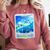 Frutiger Aero Skeuomorphism User Interface Nostalgia Comfort Colors Sweatshirt Orchid