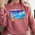 Frutiger Aero Y2k 2000s Comfort Colors Sweatshirt Orchid