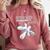 Frutiger Aero Y2K Fashion Trends Statement Piece Tech Orb Comfort Colors Sweatshirt Orchid