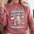 Fueled By Iced Coffee And Books Book Lover Retro Comfort Colors Sweatshirt Orchid