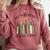 My Weekend Is Fully Booked Cozy Bookish Comfort Colors Sweatshirt Orchid