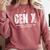 Gen X Caffeine Sarcasm 90s Nostalgia Men Women Graphic Comfort Colors Sweatshirt Orchid