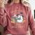 The Only Ghost I Need Is The Holy Ghost Books Reading Lovers Comfort Colors Sweatshirt Orchid